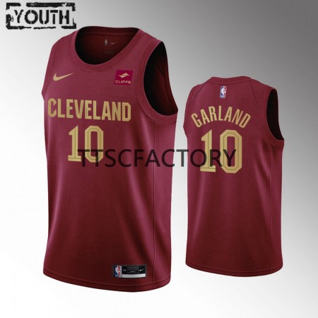 Dres Cleveland Cavaliers Darius Garland 10 Nike 2022-23 Icon Edition Crvena Swingman - Dječji